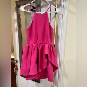 Cameo collective pink dress with open back